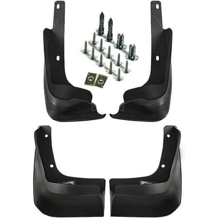 A-Premium Splash Guards Mud Flaps Mudguards Fender Compatible with Toyota Corolla 2014 2015 2016 2017 Front and Rear 4-PC Set