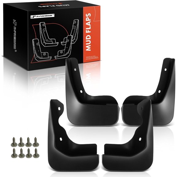 A-Premium Splash Guards Mud Flaps Mudguards Fender Compatible with Volkswagen Jetta Sedan 2011 2012 2013 2014 Front and Rear 4-PC Set