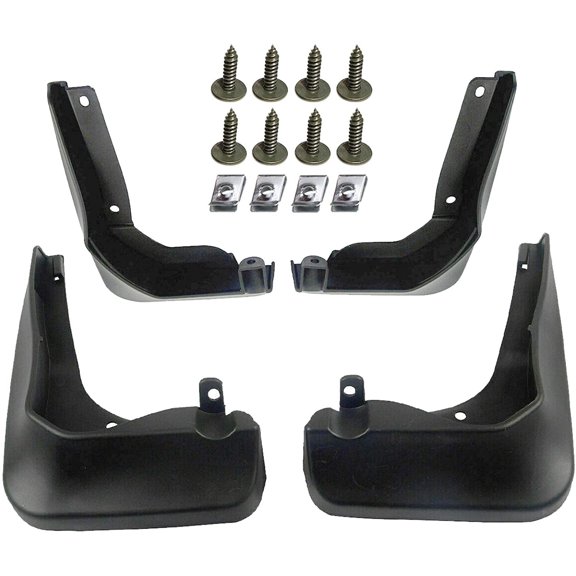 A-Premium Splash Guards Mud Flaps Mudguards Replacement for Mercedes-Benz C200 C250 Sport 2015 2016 Sedan Front and Rear 4PCS