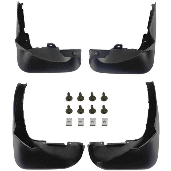 A-Premium Splash Guards Mud Flaps Mudguards Replacement for Mercedes-Benz R350 Series 2011 2012 2013 Wagon Front and Rear 4-PC Set