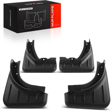 A-Premium Splash Guards Mud Flaps Mudguards for Porsche Cayenne 2018 2019 Front and Rear 4-PC