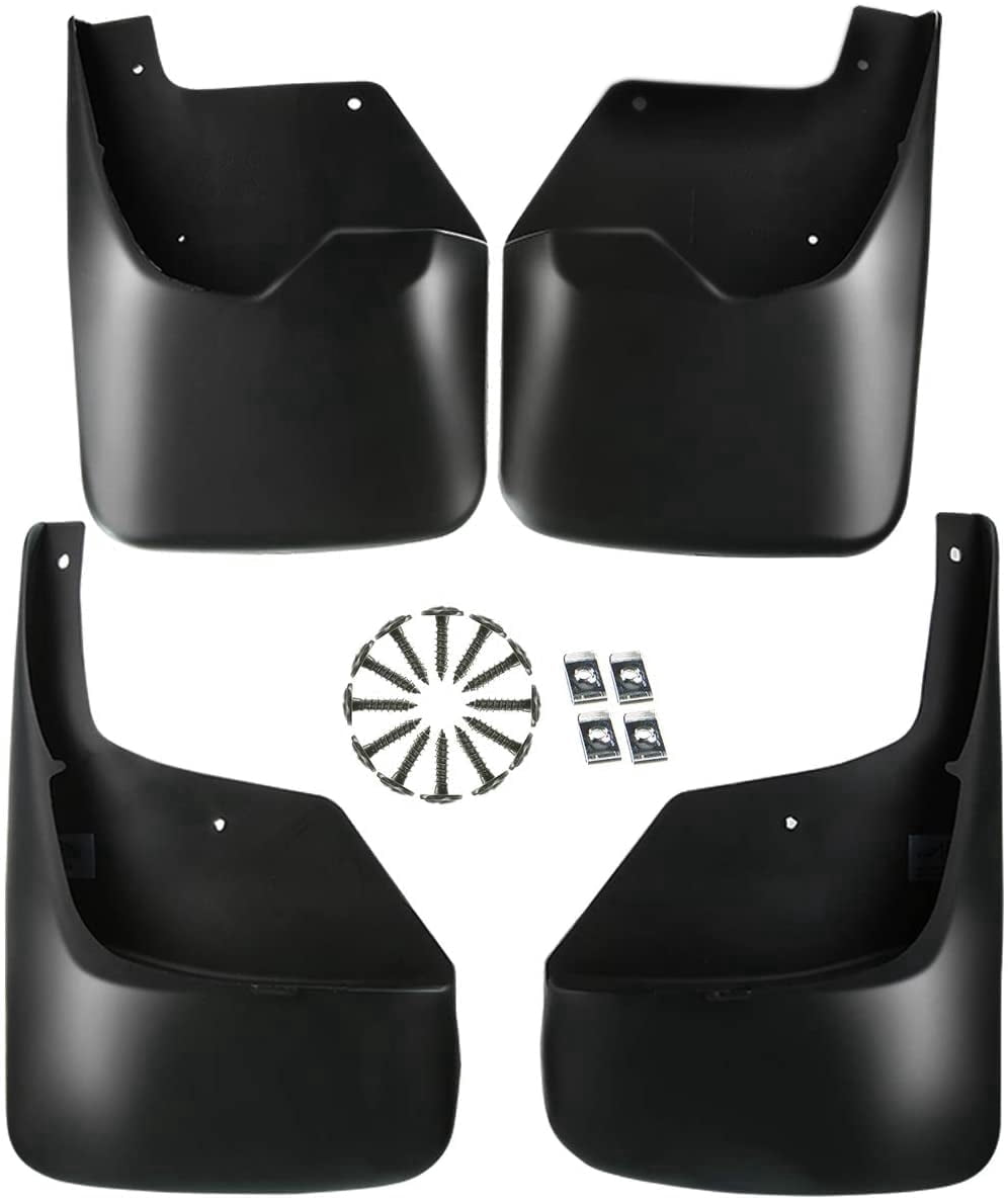 A-Premium Splash Guards Mud Flaps Replacement for Chevrolet Trailblazer 2002-2009 Front and Rear 4-PC Set