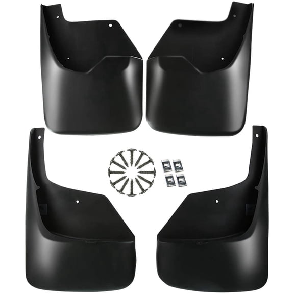 A-Premium Splash Guards Mud Flaps Replacement for Chevrolet Trailblazer 2002-2009 Front and Rear 4-PC Set