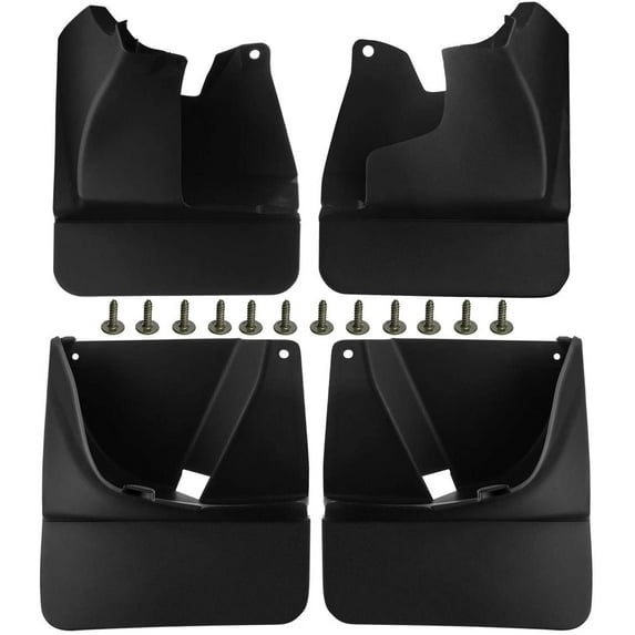 A-Premium Splash Guards Mud Flaps Replacement for Toyota Land Cruiser Prado 2003-2009 Front and Rear 4-PC Set