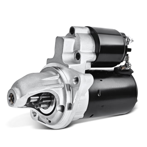 A-Premium Starter Motor Compatible with BMW 128i 135i 323i 325i 328i 330i 335i 525xi 530i X1 X3 X5 X6 Z4, 12V 1.1kW 9 Teeth Clockwise, Replace# 17922N, 12417521116, 12417521123, 0001107423