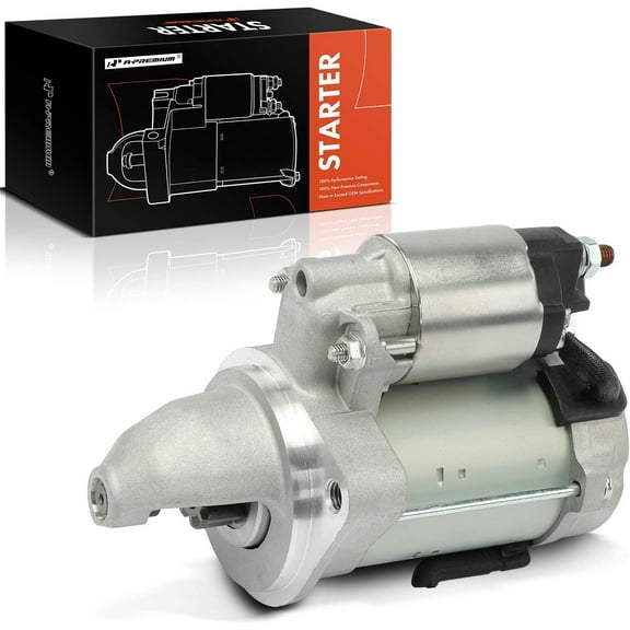 A-Premium Starter Motor Compatible with BMW 528i 2014-2016 2.0L, 528i xDrive 2014-2016 2.0L, X1 2013-2015 2.0L, Z4 2012-2016 2.0L, 12V 1.3KW 9-Teeth Clockwise, Replace# 12417579155