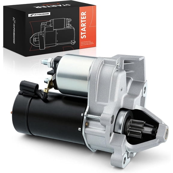 A-Premium Starter Motor Compatible with BMW R1100GS 94-99, R1100S 97-05, R1100RS 92-01, R1100R, R1100RT, R1150GS, R1200C, R850C, R850GS, 12V 1.1KW 9 Teeth Counter Clockwise, Replace# D6RA55, SPR0008