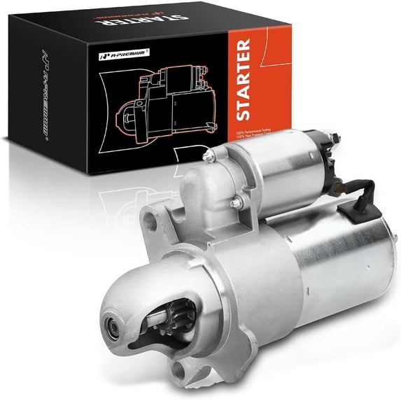 A-Premium Starter Motor Compatible with Buick Allure 2005, LaCrosse 2005, Rendezvous 04-05 & Cadillac CTS 04-05, SRX 04-05, STS, V6 3.6L, 12V 1.4KW 11 Teeth Clockwise, Replace# 10465587, 12574623DA