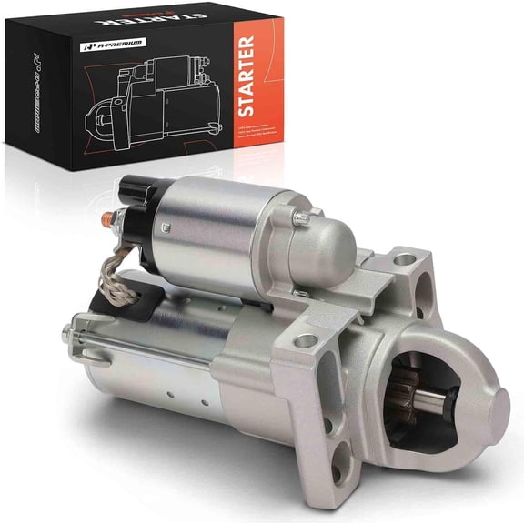 A-Premium Starter Motor Compatible with Chevrolet Avalanche, Colorado, Silverado 1500, Tahoe & GMC Canyon Sierra 1500, Yukon, 12V 1.4KW 9 Teeth Clockwise, Replace# 41012377, SDR0379, 8000215, 8000294