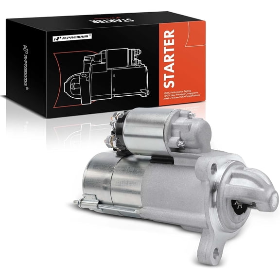 A-Premium Starter Motor Compatible with Chevrolet B7 1995-1998, C4500 C5500 C60 C6500 C70 C7500 Kodiak, T6500, T7500 & GMC C6000 C6500 C7000 C7500 Topkick, T6500, T7500, 12V 1.7KW 9-Teeth Clockwise