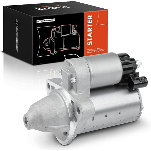 A-Premium Starter Motor Compatible with Chevrolet Colorado 15-20, Malibu & GMC Canyon 15-20 & Cadillac ATS, CTS & Buick LaCrosse, Regal, 2.0L 2.5L, 12V 1.3KW 11 Teeth CW, Replace# 12657797, 12626963