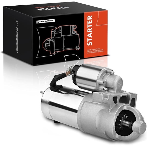 A-Premium Starter Motor Compatible with Chevy Silverado Suburban 1500 Tahoe & GMC Sierra Yukon Yukon XL 1500 1999 2000 4.8L 5.3L 12V 1.5KW 11 Teeth Clockwise Replace# 41012440 10465463 SDR0070