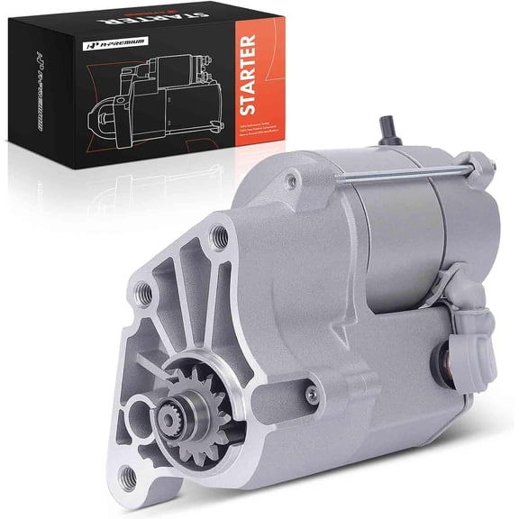 A-Premium Starter Motor Compatible with Chrysler 300 2005-2014 & Dodge Challenger 2009-2023, Charger 06-21, Magnum 05-08, 5.7L 6.1L, 12V 1.4KW 13T CW 3-Bolt Mounting, Replace# 4608801AA, 4280002201
