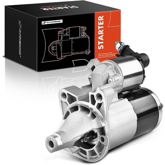 A-Premium Starter Motor Compatible with Chrysler Town & Country 08-10, Sebring, Pacifica & Dodge Grand Caravan 08-10, Journey, Avenger & VW Routan, 12V 1.2KW 10 Teeth CW, Replace# 410-48151, M0T32371