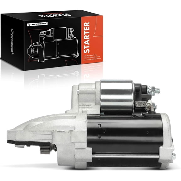 A-Premium Starter Motor Compatible with Ford Edge 2019-2024, Bronco Sport 2021-2023, Transit Connect 2019-2023, Maverick 2022-2023 & Lincoln Nautilus 2019-2023, 2.0L, 12V 1.4KW 13-Teeth Clockwise