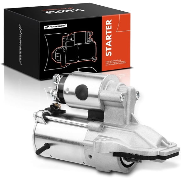 A-Premium Starter Motor Compatible with Ford Edge, Escape, Explorer, Focus, Fusion, Taurus, Transit Connect & Mazda Tribute & Mercury Mariner, Milan, 12V 1.4KW 11 Teeth Clockwise, Replace# 2-2400-FD