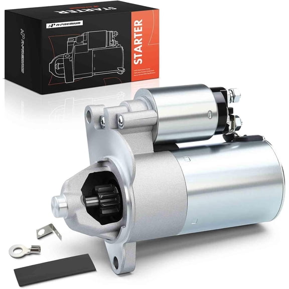 A-Premium Starter Motor Compatible with Ford Explorer 97-10 Mustang 05-10 Aerostar 07 Ranger 97-11, Mazda B4000 & Mercury Mountaineer V6 4.0L, 12V 1.4 KW 10 Teeth Clockwise, Replace# 4R3T-11000-AA