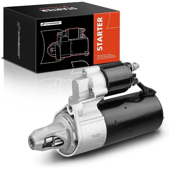 A-Premium Starter Motor Compatible with Freightliner Sprinter 2500, Sprinter 3500 12-18 & Mercedes-Benz Sprinter 2500, Sprinter 3500 11-18, V6 3.0L, 12V 1.8KW 10-Teeth Clockwise, Replace# 0001115108