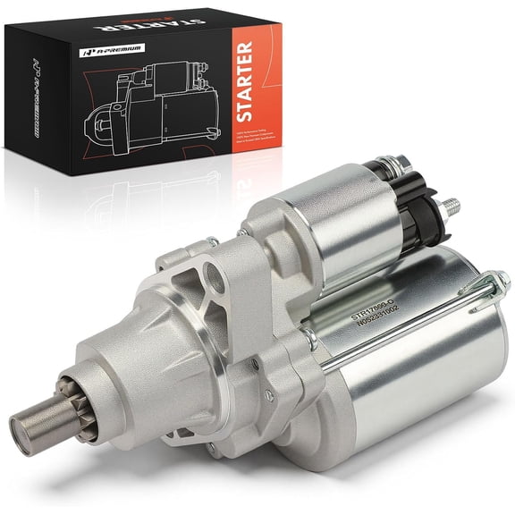 A-Premium Starter Motor Compatible with Honda Accord 2003-2007 & Acura TL 2004-2006, 3.0L 3.2L, 12V 1.6KW 9-Teeth Counterclockwise, Replace# 31200-RCA-A01
