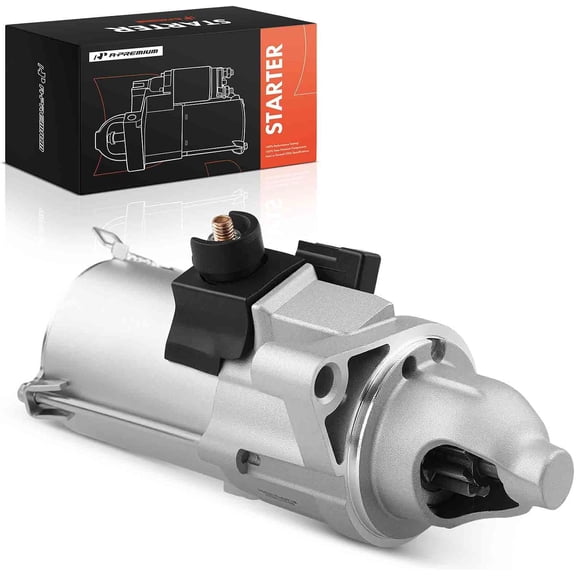 A-Premium Starter Motor Compatible with Honda Accord 2006-2012, CR-V CRV 2007-2011, Element 2007-2011, Civic 2006-2011 & Acura CSX TSX, 2.0L 2.4L, 12V 1.6KW 9-Teeth Clockwise, Replace# 31200-RAA-A61