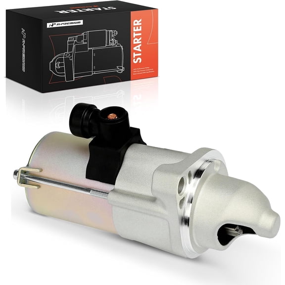 A-Premium Starter Motor Compatible with Honda Accord 2013 2014 2015 2016 2017 L4 2.4L, CR-V CRV 2015 2016 L4 2.4L, 1.6KW 12V Clockwise 9-Teeth, Replaces# 31200-5A2-A51, SM740-09, SM74009, 410-54248R