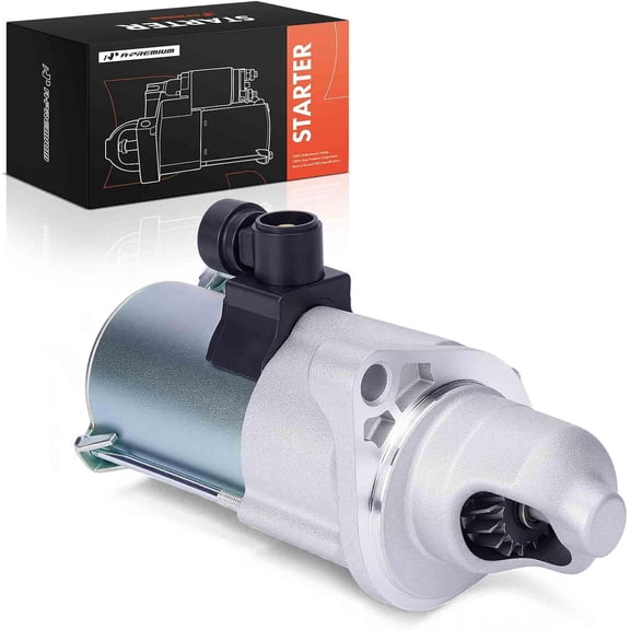 A-Premium Starter Motor Compatible with Honda CR-V CRV 2017-2020 1.5L, Civic 2016-2021 1.5L, 12V 1.6KW 16-Teeth Clockwise, Replace# 31200-5AA-A01, 31200-5AA-A02