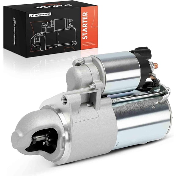 A-Premium Starter Motor, 12V 1.4KW 8 Teeth Clockwise | Compatible with Hyundai Azera 06-09, Azera 07-08, Entourage 07, Santa Fe, Sonata, Veracruz & Kia Sedona, Amanti, 3.8L 3.3L