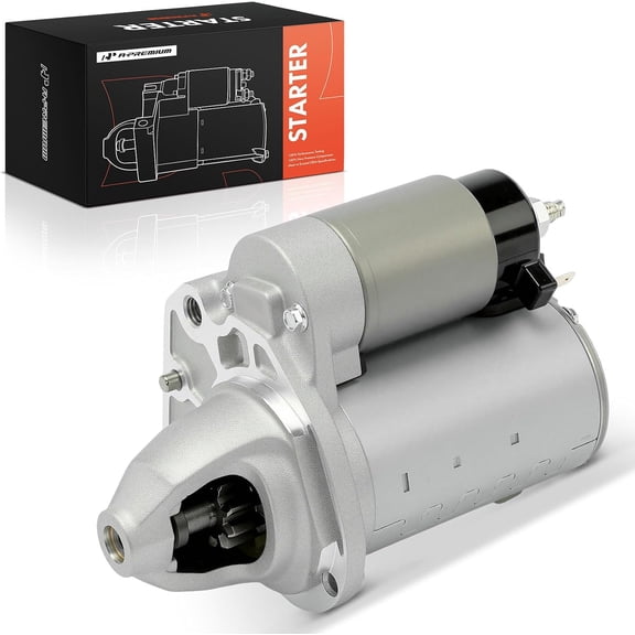A-Premium Starter Motor Compatible with Chrysler, Dodge, Jeep & Ram Models - Town & Country, 200, Grand Caravan, Journey, Avenger, Cherokee, C/V, ProMaster 1500 2500-3.2L 3.6L - 12V 1.3KW 10T CW