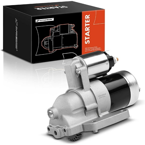 A-Premium Starter Motor Compatible with Mazda 6 2003-2008 V6 3.0L MT, MPV 2002-2006 V6 3.0L, 1.4KW 12V 22-Teeth Counterclockwise, Replace# AJ51-18-400, M1T96681