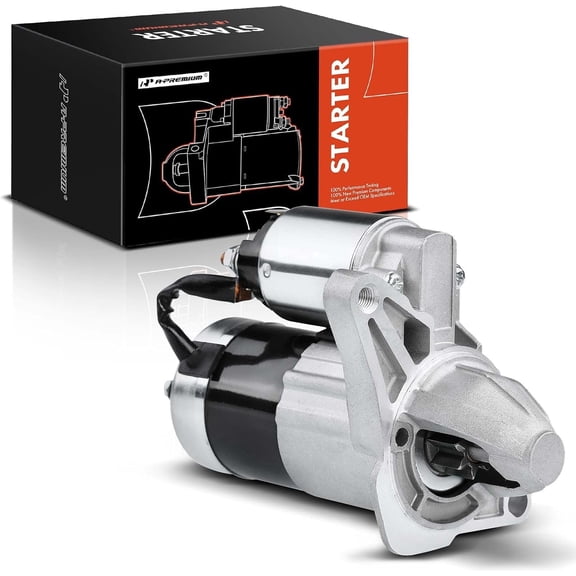 A-Premium Starter Motor Compatible with Mazda Protege 1999 2000 L4 1.8L Protege 2001 2002 2003 L4 2.0L Protege5 2002 2003 L4 2.0L 12V 1.0KW 8 Teeth Clockwise Replace# FP50-18-400 M0T82281