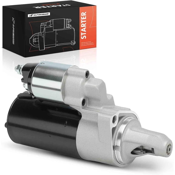A-Premium Starter Motor Compatible with Mercedes-Benz C300, CLK320, E320, ML350, ML350, R350, SLK280 & Chrysler Crossfire, 12V 1.4KW 10 Teeth Clockwise, Replace# 0001108197, 0001108403