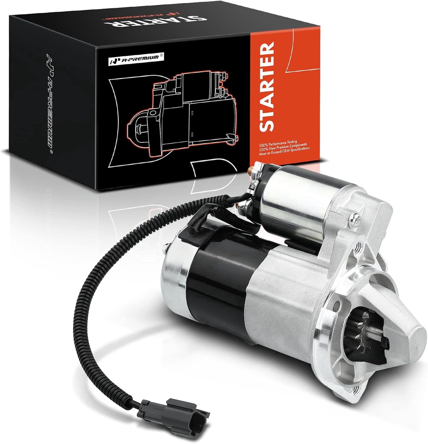 A-Premium Starter Motor Compatible with Nissan Frontier 2002 2003