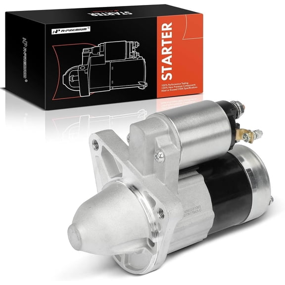 A-Premium Starter Motor Compatible with Nissan Frontier 2005-2019 & Suzuki Equator 2009-2012, 2.5L, 12V 1.4KW 11-Teeth Clockwise, Replace# 3110082Z01, M000T88281