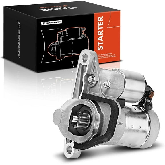 A-Premium Starter Motor Compatible with Nissan Sentra 07-19, Versa 07-12, Cube 09-14, Juke, NV200 & Chevrolet City Express, 1.6L 1.8L 2.0L, 12V 1.0KW 10 Teeth Clockwise, Replace# S114-955A, S114-902