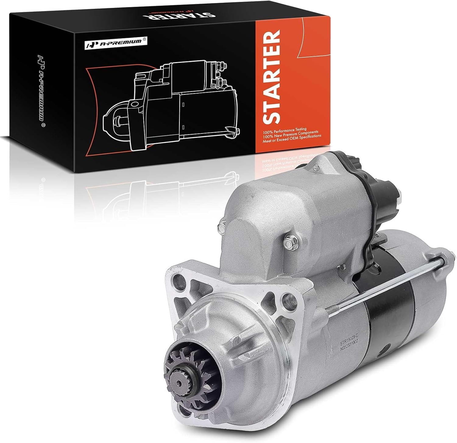 A-Premium Starter Motor Compatible with Ram 2500 2011-2019, 3500 2011-2018, 4500 2011-2018, 5500 2011-2018 & Ram 2500 3500 2007-2010, Ram 4500 5500 2008-2010, 5.9L 6.7L, 12V 3.0KW 13-Teeth Clockwise