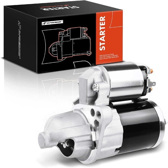 A-Premium Starter Motor Compatible with Suzuki Grand Vitara 2009-2013 2.4L, SX4 2010-2013 2.0L, SX4 Crossover 2012 2.0L, Kizashi 2010-2013 2.4L, 12V 1.4KW 8 Teeth CW, Replace# 31100-78K00, M0T23171