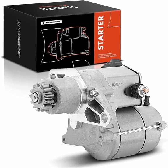 A-Premium Starter Motor Compatible with Toyota Avalon 98-04 V6 3.0L, Camry 98-05, Highlander 01-03, RAV4 01-05, Sienna, Solara & Lexus ES300, RX300, 12V 1.4KW 13 Teeth CCW, Replace# 28100-03100