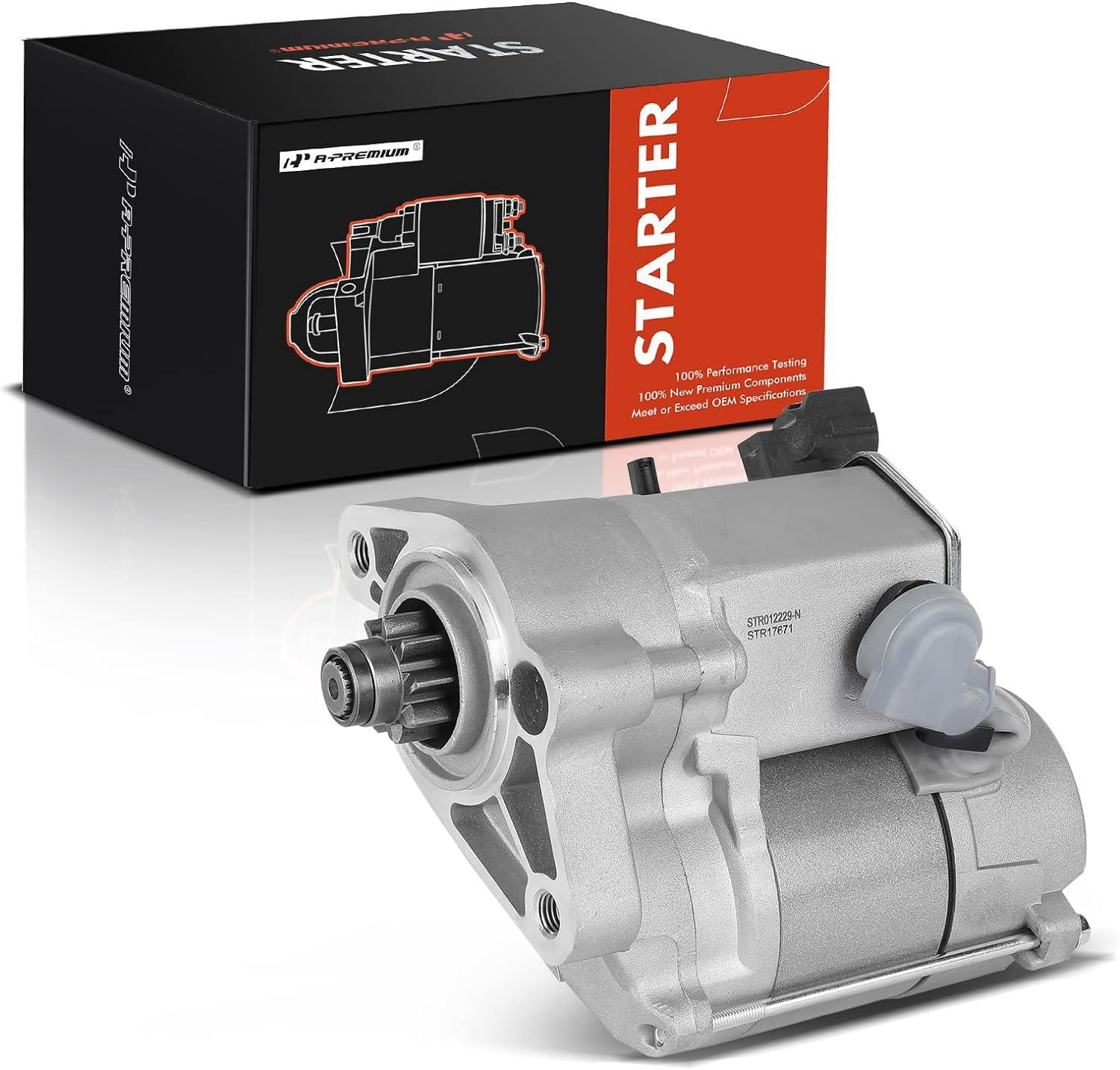 Starter Motor For Toyota 3.4L 4Runner, T-100, Tacoma, Tundra 1995-2004 - Replaces 28100-62050