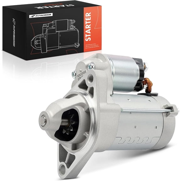 A-Premium Starter Motor Compatible with Toyota Yaris 2006-2018, Echo 2003-2005 & Scion xB/xA 2004-2006, 12V 1.6KW 10-Teeth Clockwise, Replace# 2810021061, 4280000024