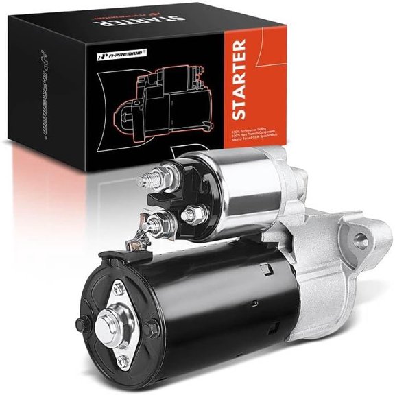 A-Premium Starter Motor Compatible with Volvo S60 2011-2016, S80 2007-2015, XC60 2010-2016, XC70 2008-2015, V70, XC90 2007-2014, 2.5L 3.0L 3.2L, 12V 1.4KW 10 Teeth CW, Replace# 0001108411