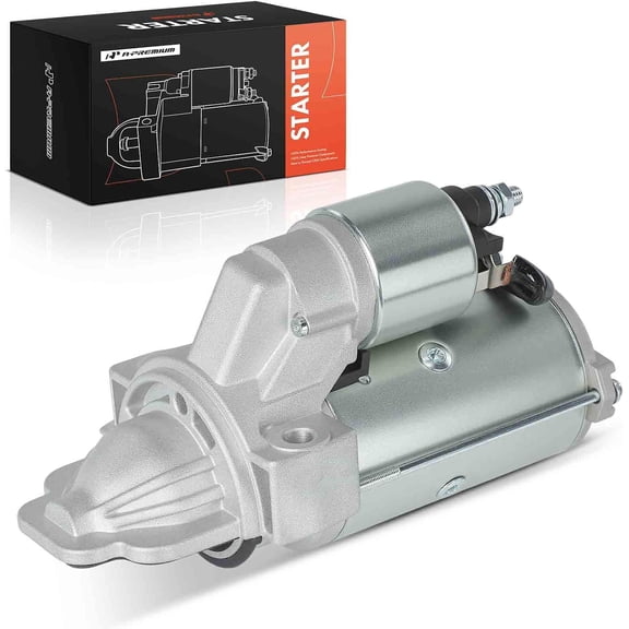A-Premium Starter Motor Compatible with Ford Transit-150 Transit-250 Transit-350, 2015 2016 2017 2018 2019, 3.2L, 12V, 2.2KW, Clockwise, 12-Tooth
