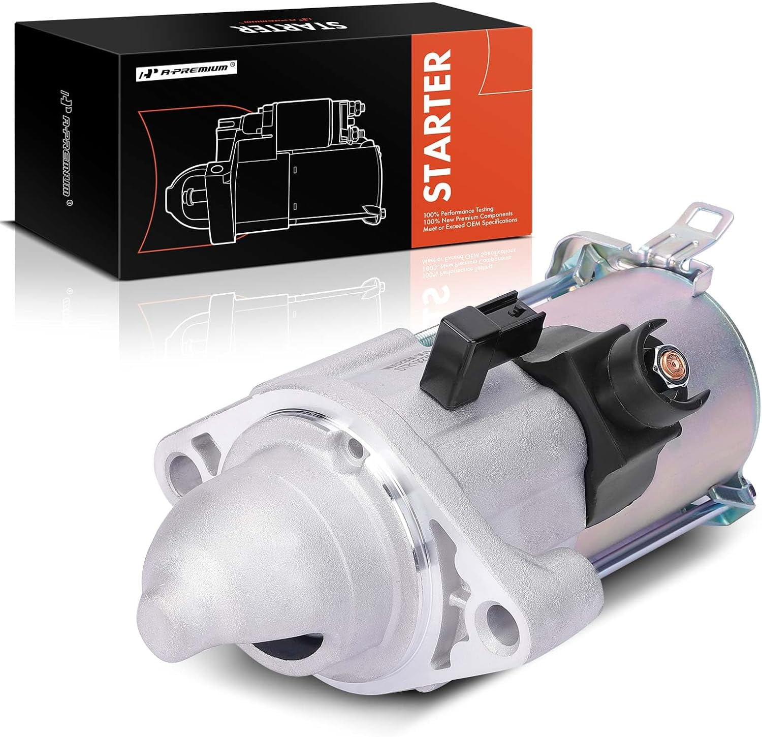A-Premium Starter Motor Compatible with Honda CR-V CRV 2014 2.4L, Civic ...