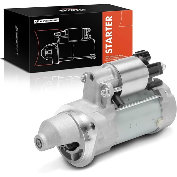 A-Premium Starter Motor Compatible with Kia Soul 2012-2013, Forte 2014-2016, 1.8L 2.0L, 12V 1.4KW 13-Teeth Clockwise, Replace# 4280008280, 361002E300