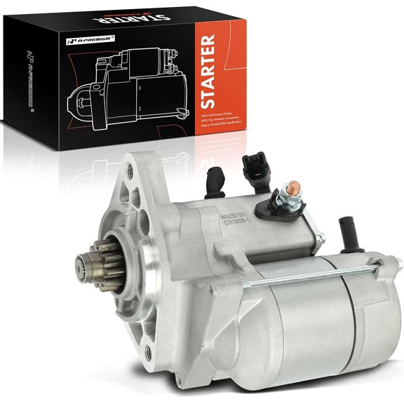 A-Premium Starter Motor Compatible with Toyota Tacoma 2011 2012 2013 2014 2015 4.0L, 12V 1.4KW 10-Teeth Clockwise, Replace# 2810031111, 4280006381
