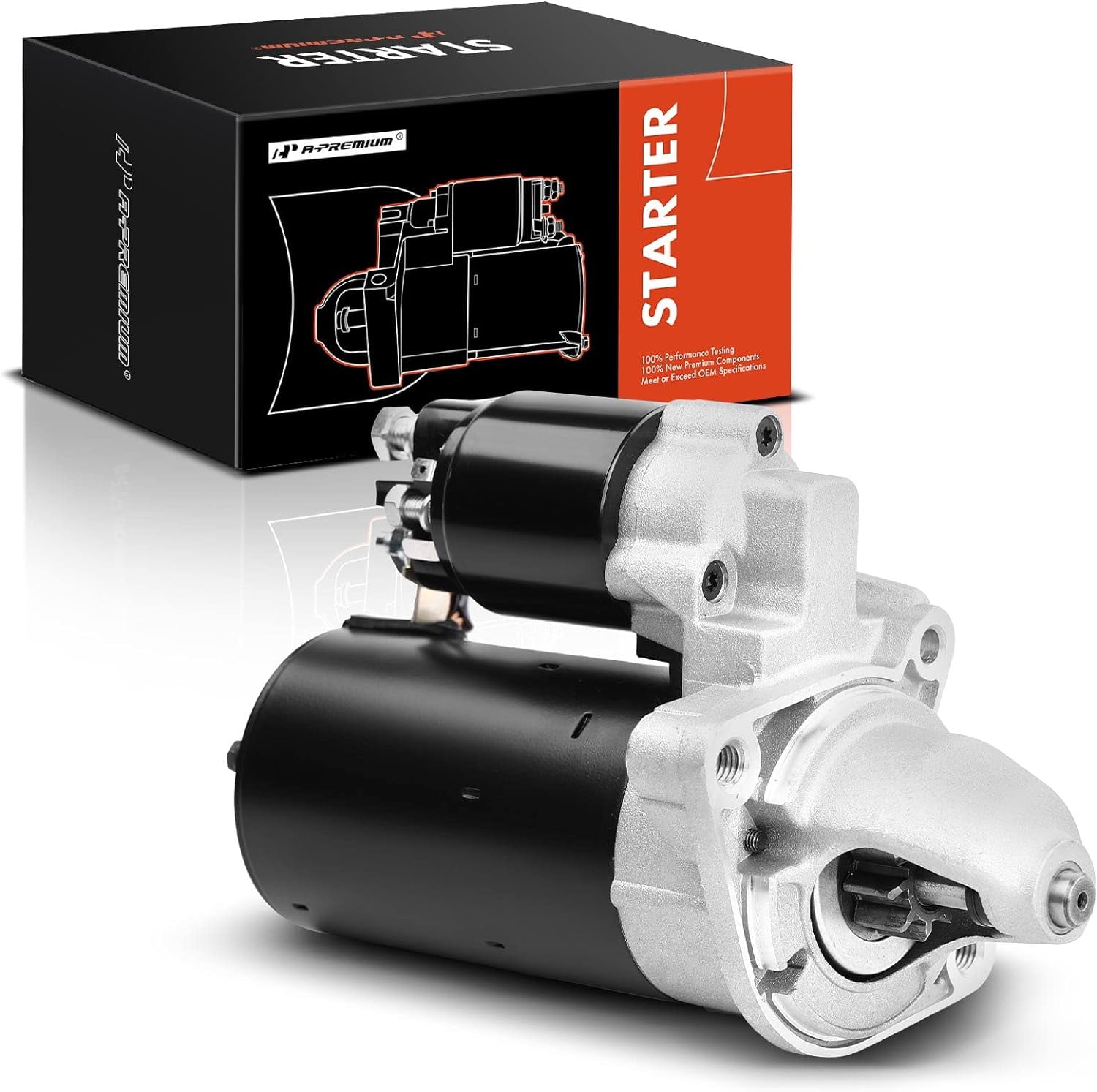 A-Premium Starter Replacement for BMW 325 E46 2001-2005 E36 E85 E65 E66 ...