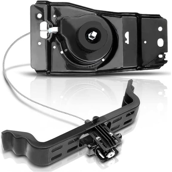 A-Premium Steel Spare Tire Carrier Spare Wheel Hoist with Cable Compatible with Chrysler Town & Country 2009-2016, Dodge Grand Caravan 2009-2018, Ram C/V 2012-2015
