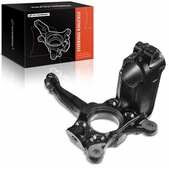A-Premium Steering Knuckle Compatible with Audi A3 A3 Quattro Q3 Q3 Quattro Volkswagen Eos Golf Rabbit 2006-2018 Front Driver Side