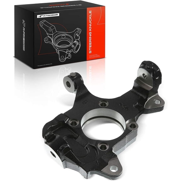 A-Premium Front Right Steering Knuckle Compatible with Chevrolet Silverado 1500 2500 3500, Suburban 2500, Avalanche 2500 & GMC Sierra 1500 HD Classic, Yukon XL 2500 & Hummer H2, Passenger Side