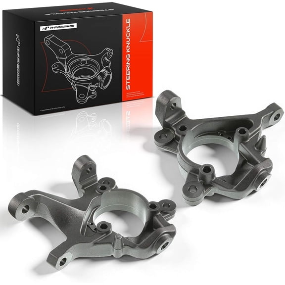 A-Premium 2 x Front Suspension Steering Knuckle Compatible with Jeep Grand Cherokee 1999 2000 2001 2002 2003 2004, 4.0L 4.7L