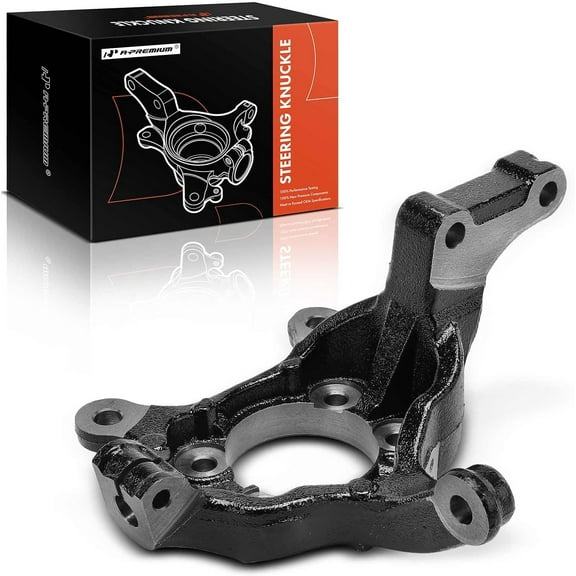 A-Premium Steering Knuckle Compatible with Nissan Juke Kicks Leaf NV200 Sentra 2011-2019 Front Passenger Side